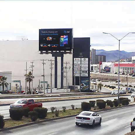 Publicidad en Pantallas Chihuahua Periférico de la Juventud Pa